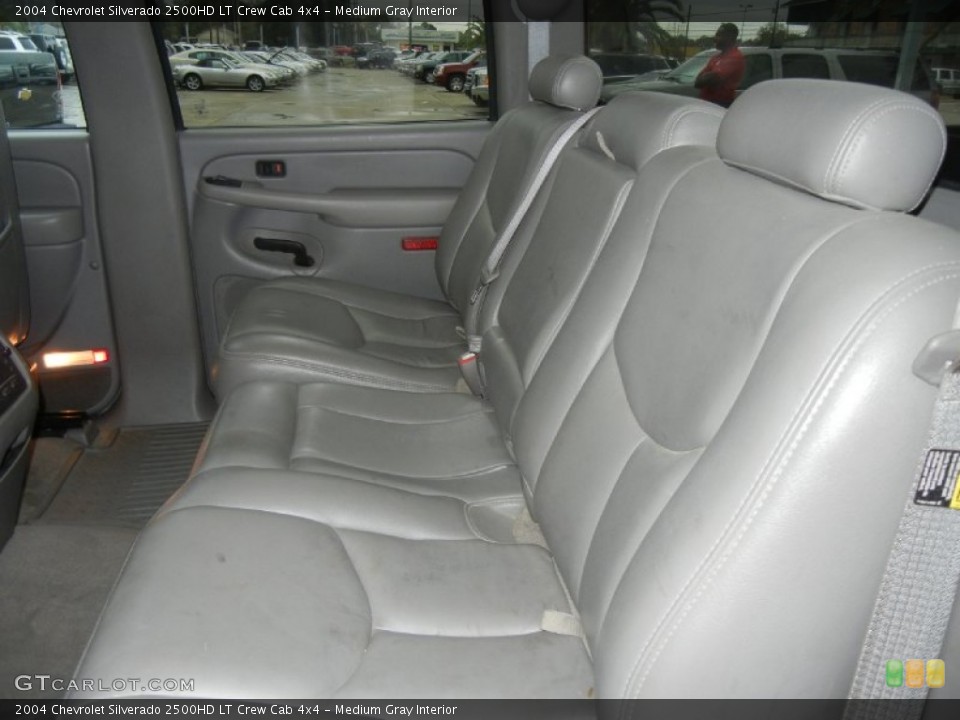Medium Gray Interior Rear Seat for the 2004 Chevrolet Silverado 2500HD LT Crew Cab 4x4 #59742377