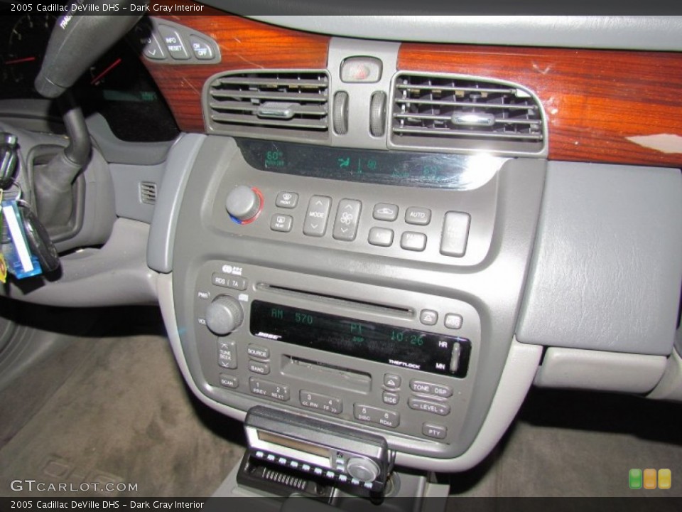 Dark Gray Interior Controls for the 2005 Cadillac DeVille DHS #59742956