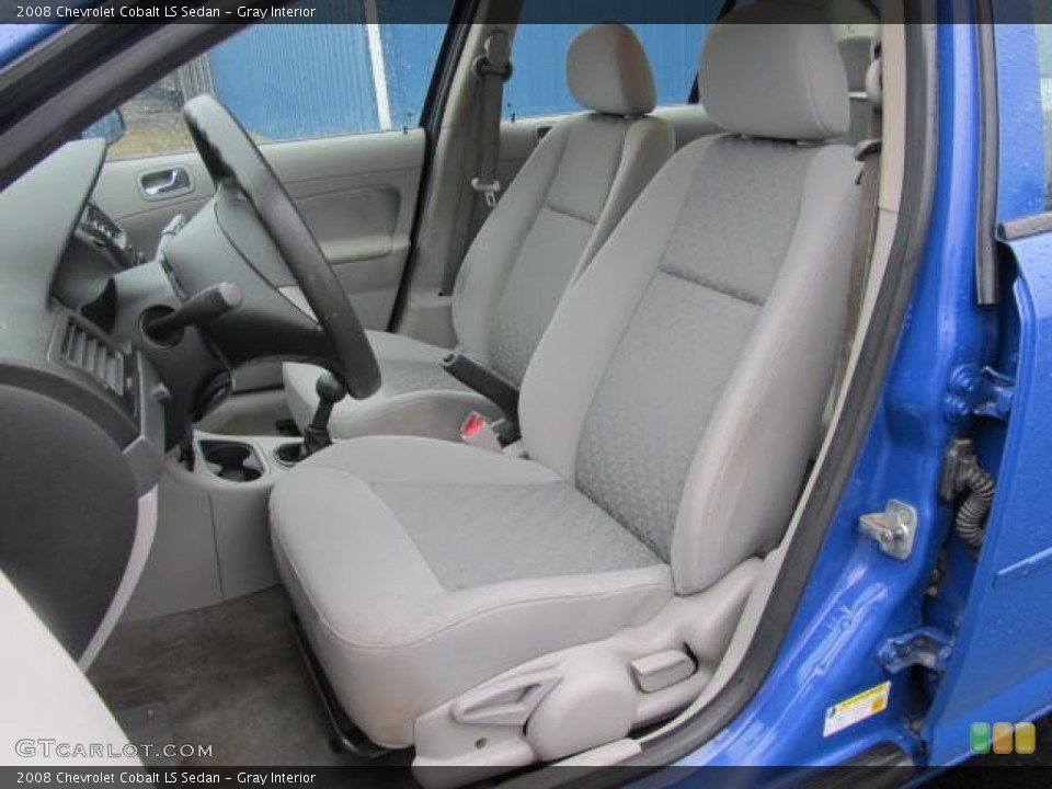 Gray Interior Photo for the 2008 Chevrolet Cobalt LS Sedan #59743304