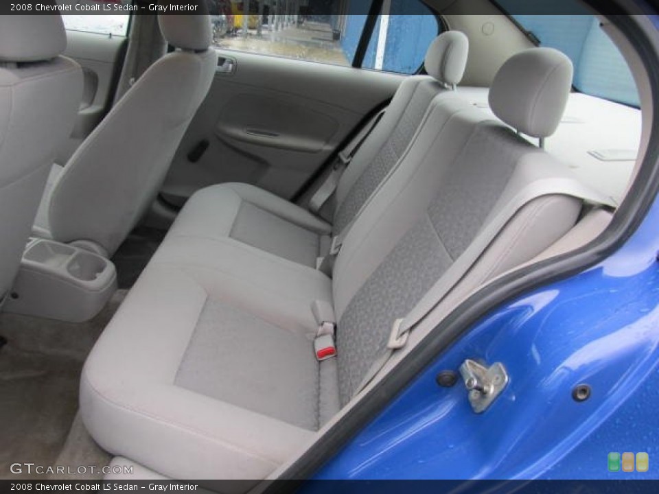 Gray Interior Photo for the 2008 Chevrolet Cobalt LS Sedan #59743313
