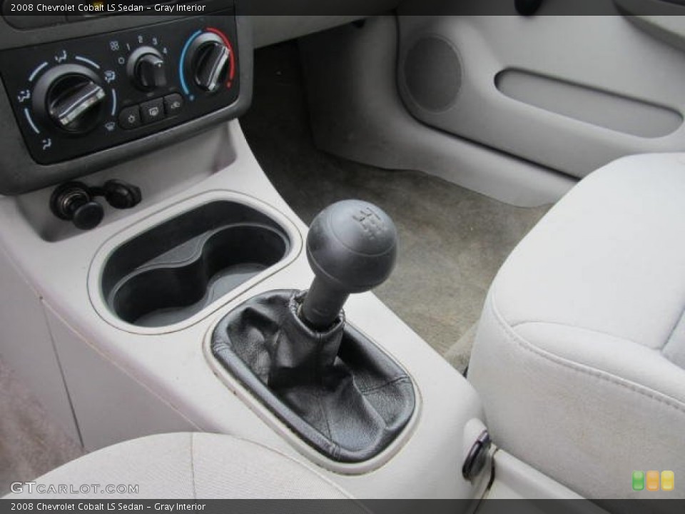 Gray Interior Transmission for the 2008 Chevrolet Cobalt LS Sedan #59743355