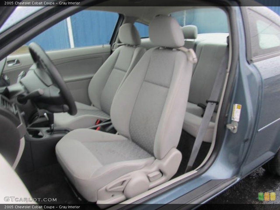 Gray Interior Front Seat for the 2005 Chevrolet Cobalt Coupe #59743442