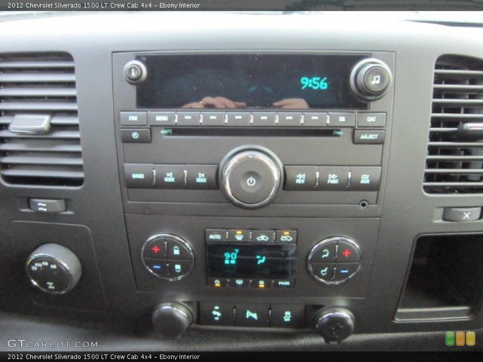 Ebony Interior Controls for the 2012 Chevrolet Silverado 1500 LT Crew Cab 4x4 #59744636