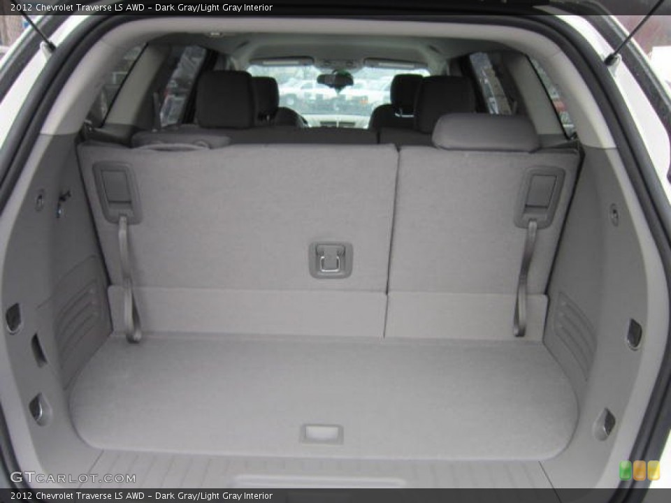 Dark Gray/Light Gray Interior Trunk for the 2012 Chevrolet Traverse LS AWD #59744756
