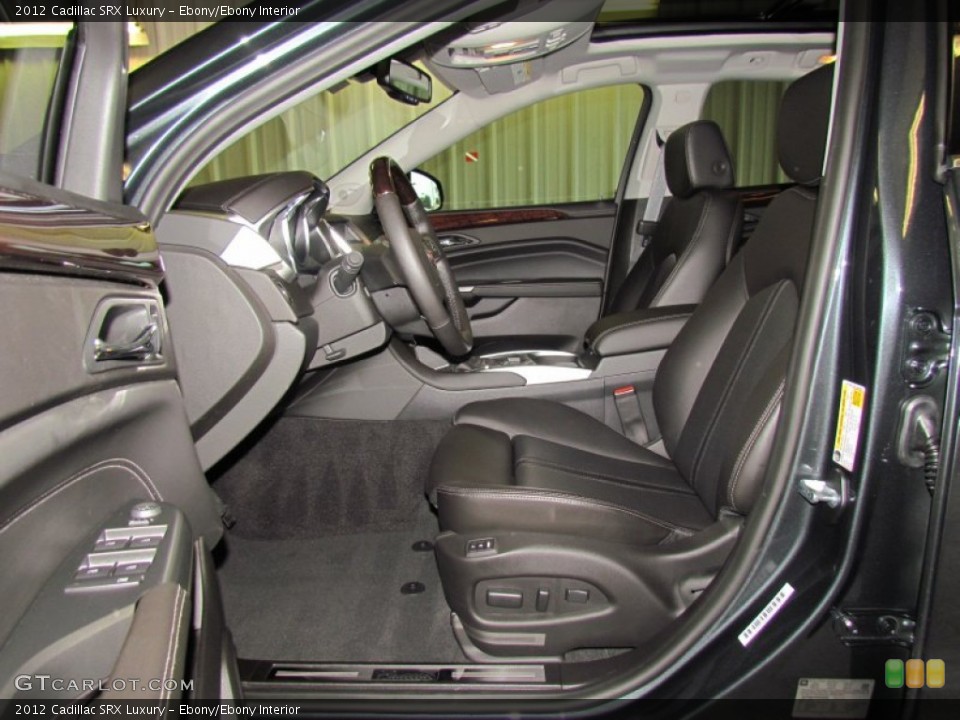 Ebony/Ebony Interior Photo for the 2012 Cadillac SRX Luxury #59745107