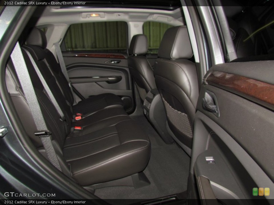 Ebony/Ebony Interior Photo for the 2012 Cadillac SRX Luxury #59745122