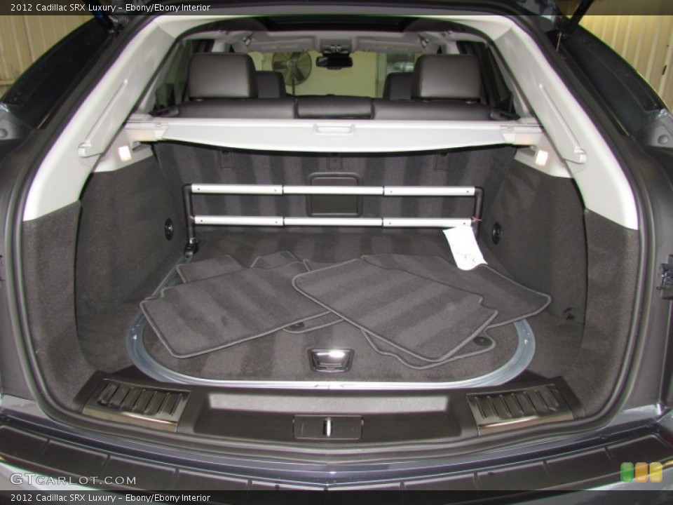 Ebony/Ebony Interior Trunk for the 2012 Cadillac SRX Luxury #59745212