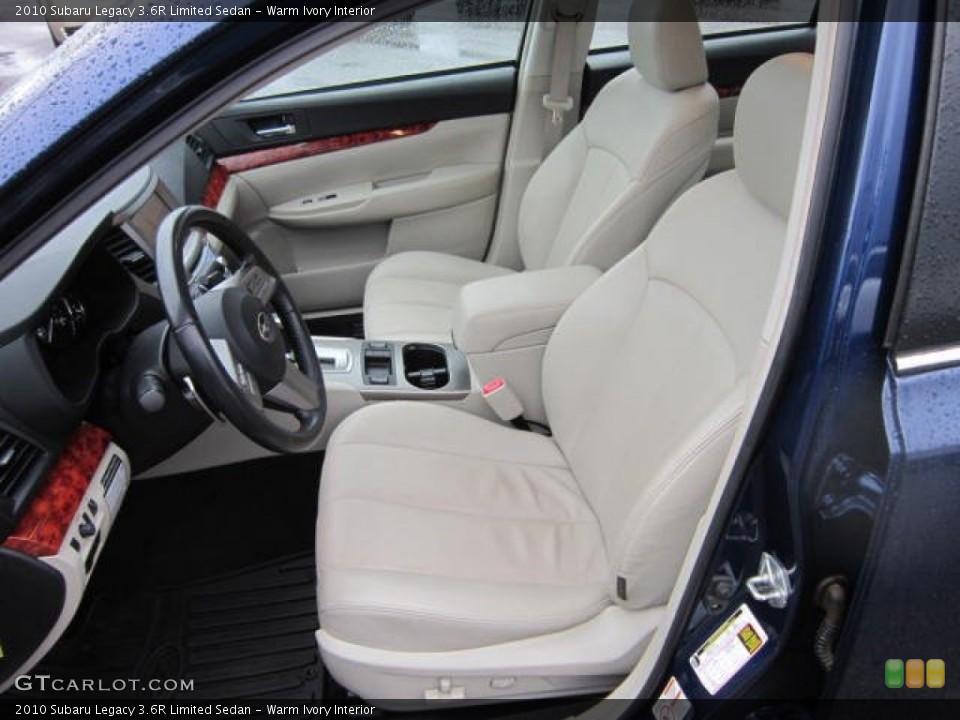 Warm Ivory Interior Photo for the 2010 Subaru Legacy 3.6R Limited Sedan #59746070
