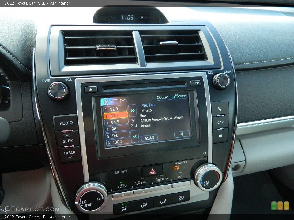 Ash Interior Controls for the 2012 Toyota Camry LE #59746390