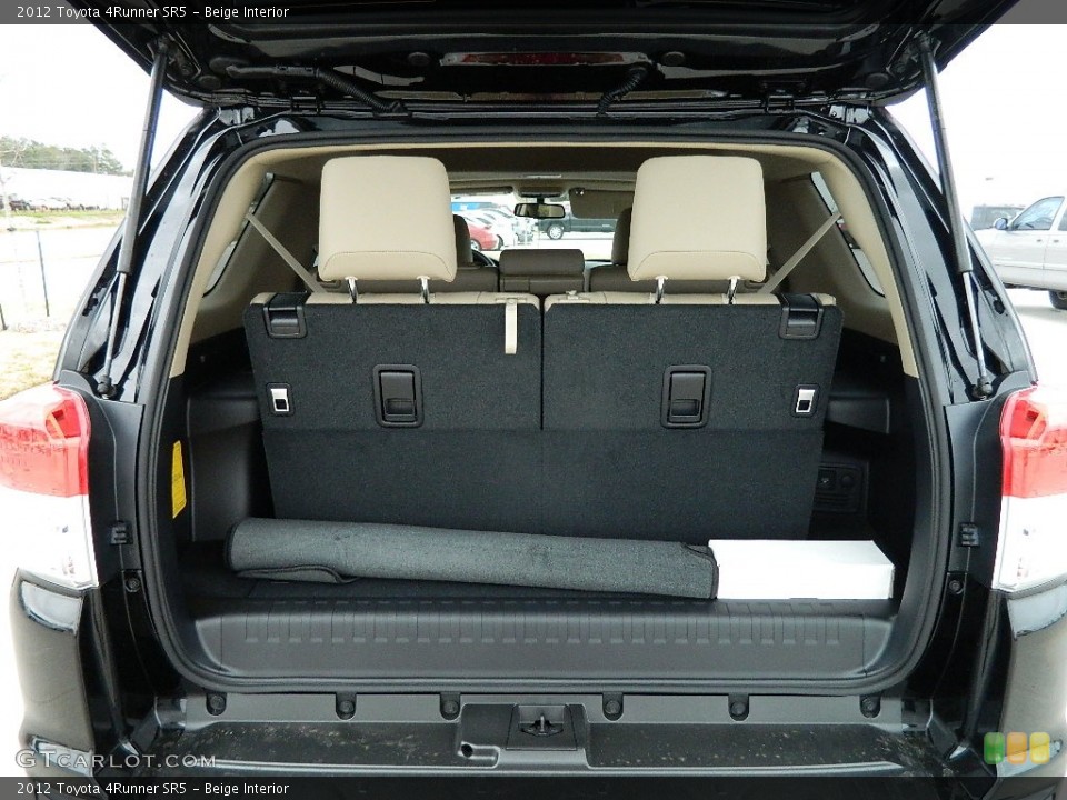 Beige Interior Trunk for the 2012 Toyota 4Runner SR5 #59746775