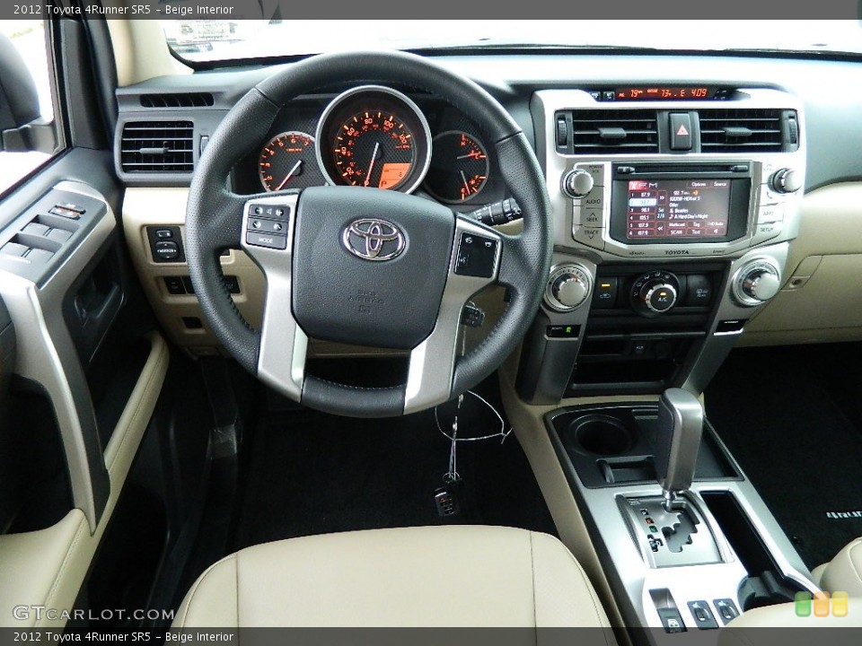 Beige Interior Dashboard for the 2012 Toyota 4Runner SR5 #59746817