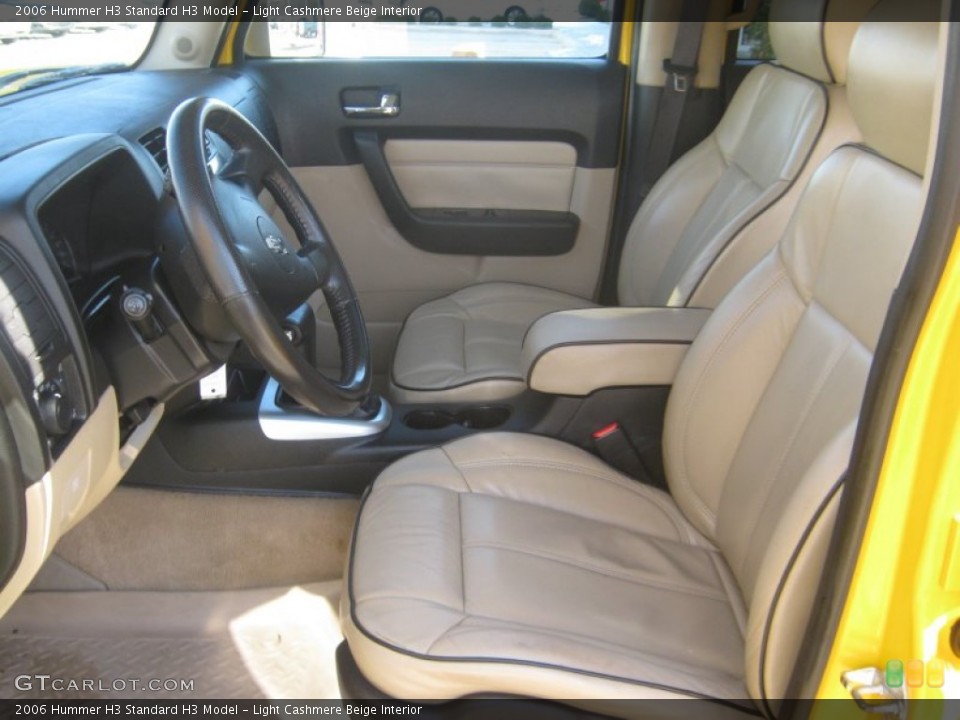 Light Cashmere Beige Interior Photo for the 2006 Hummer H3  #59748524