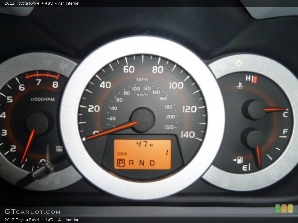 Ash Interior Gauges for the 2012 Toyota RAV4 I4 4WD #59750184