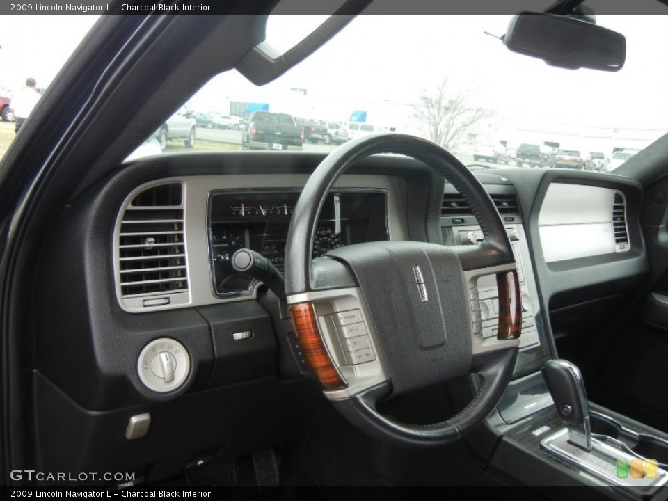 Charcoal Black Interior Dashboard for the 2009 Lincoln Navigator L #59751022