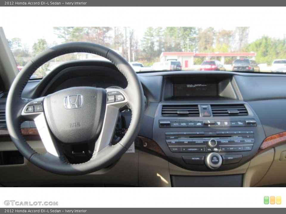 Ivory Interior Dashboard for the 2012 Honda Accord EX-L Sedan #59753315