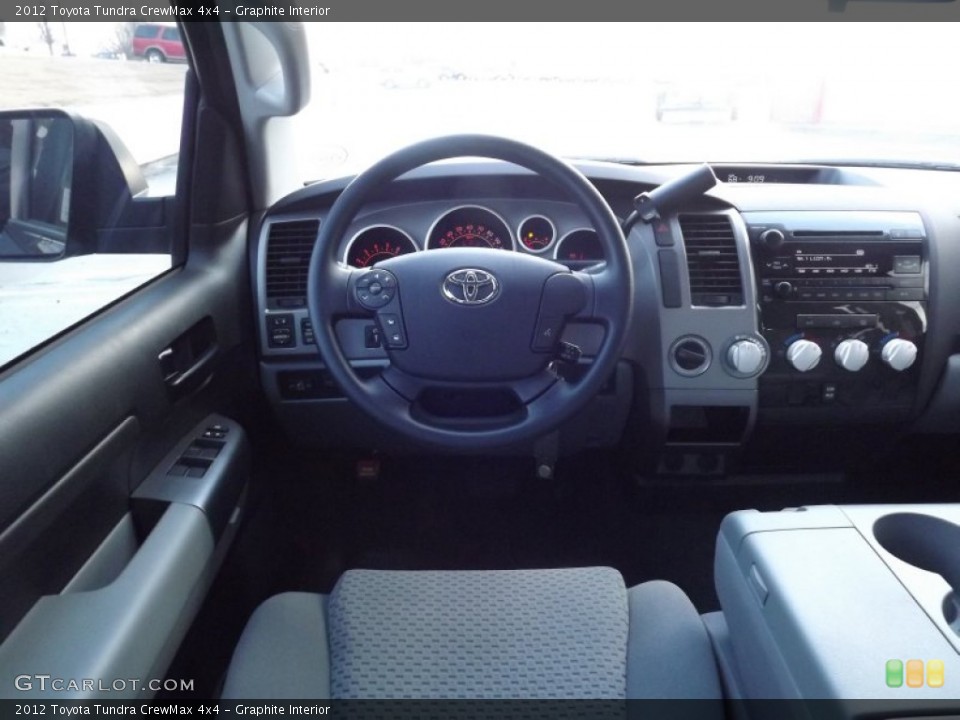 Graphite Interior Dashboard for the 2012 Toyota Tundra CrewMax 4x4 #59755642