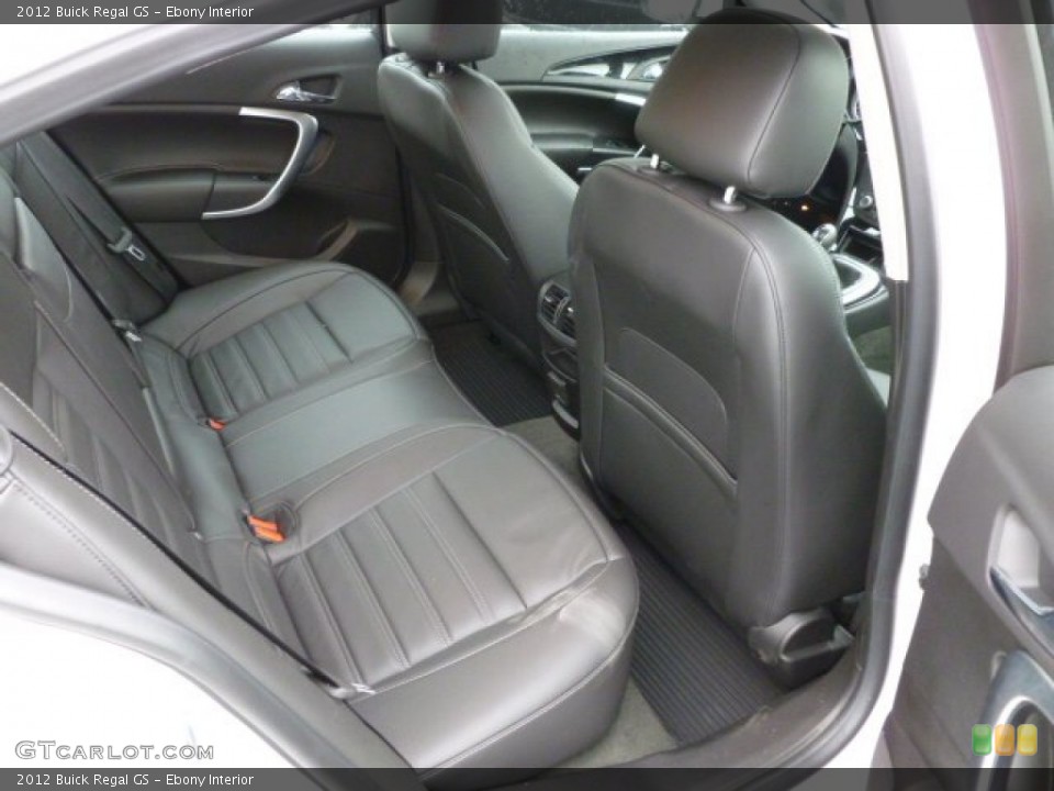Ebony Interior Photo for the 2012 Buick Regal GS #59757647