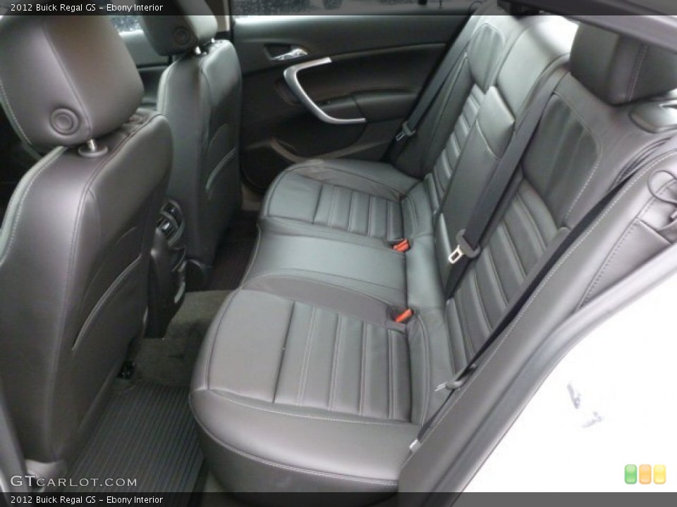 Ebony Interior Photo for the 2012 Buick Regal GS #59757656