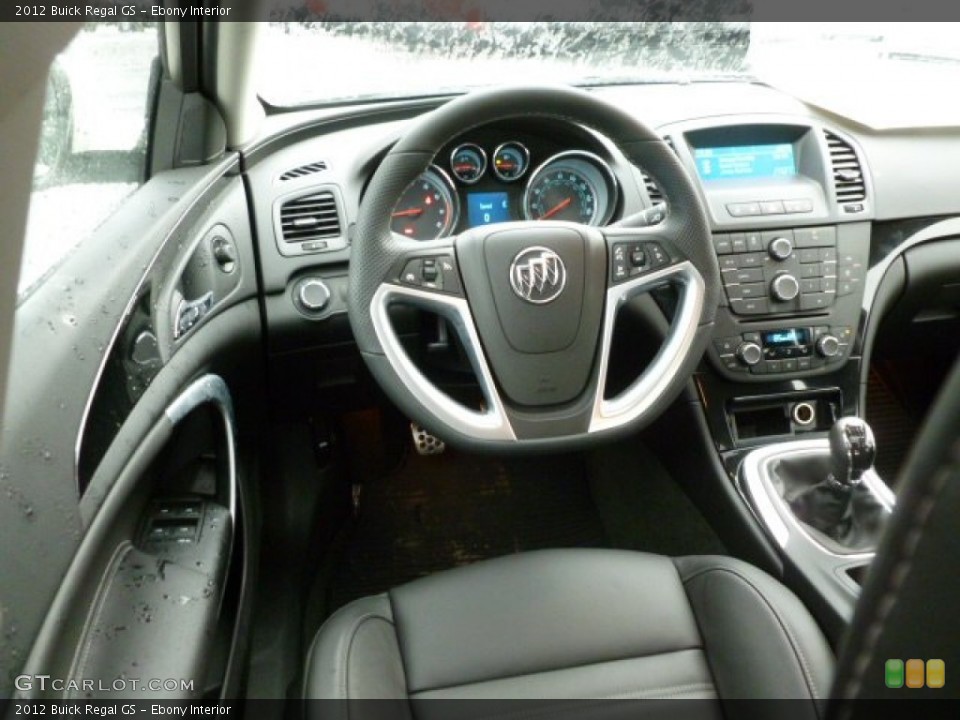 Ebony Interior Dashboard for the 2012 Buick Regal GS #59757665