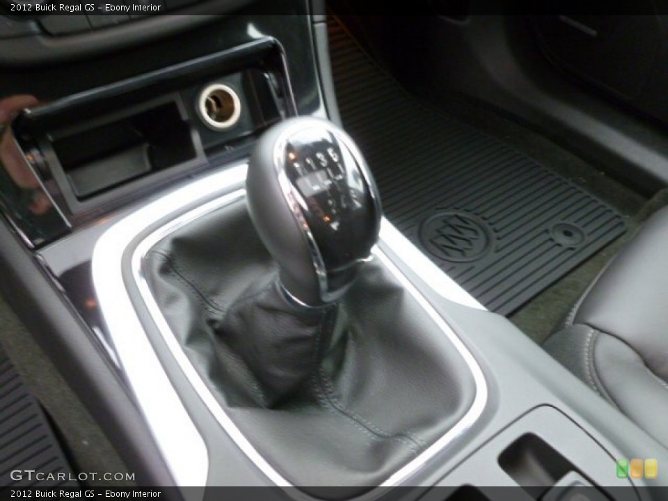 Ebony Interior Transmission for the 2012 Buick Regal GS #59757698