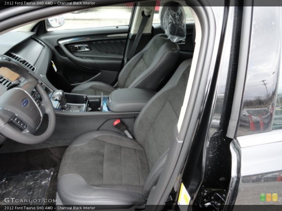 Charcoal Black Interior Photo for the 2012 Ford Taurus SHO AWD #59760047