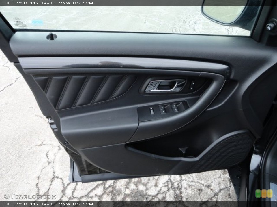 Charcoal Black Interior Door Panel for the 2012 Ford Taurus SHO AWD #59760086