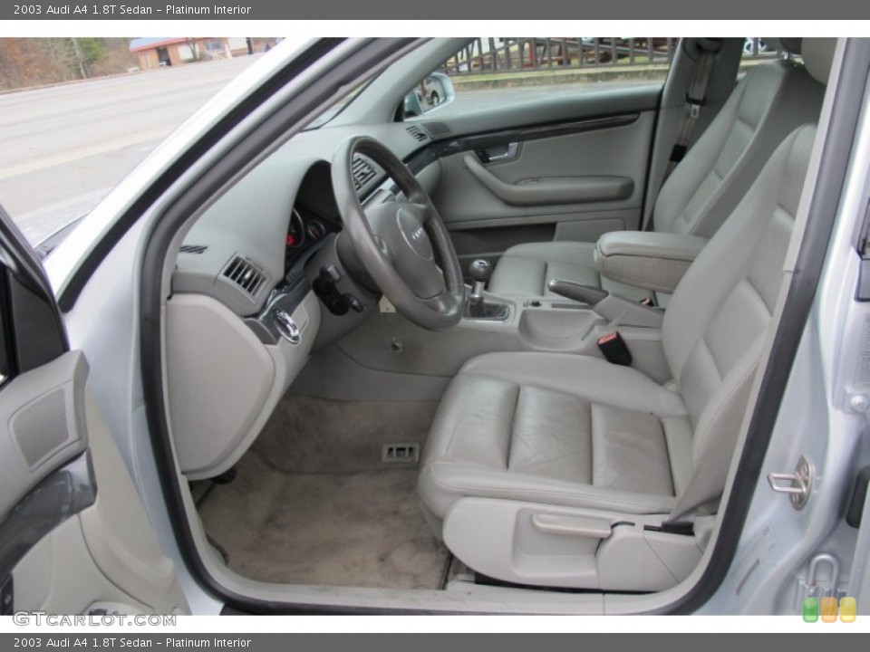 Platinum Interior Photo for the 2003 Audi A4 1.8T Sedan #59760581