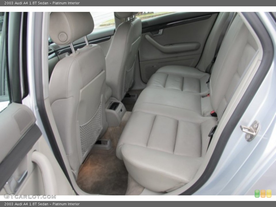 Platinum Interior Photo for the 2003 Audi A4 1.8T Sedan #59760596