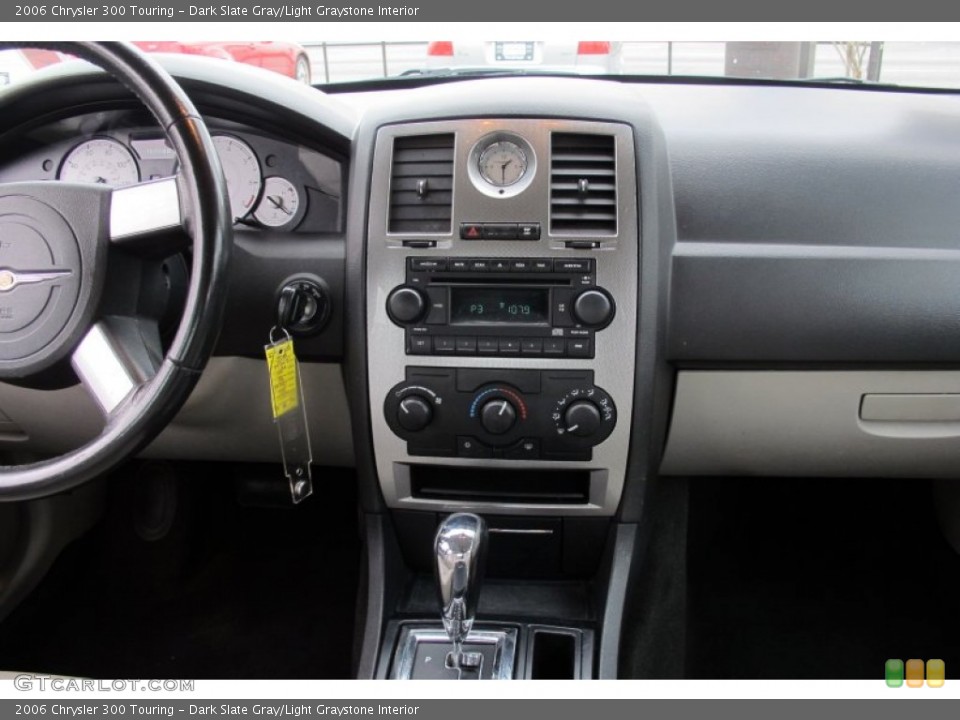 Dark Slate Gray/Light Graystone Interior Controls for the 2006 Chrysler 300 Touring #59760746