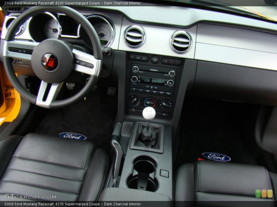 Dark Charcoal Interior Dashboard for the 2009 Ford Mustang Racecraft 420S Supercharged Coupe #59760863