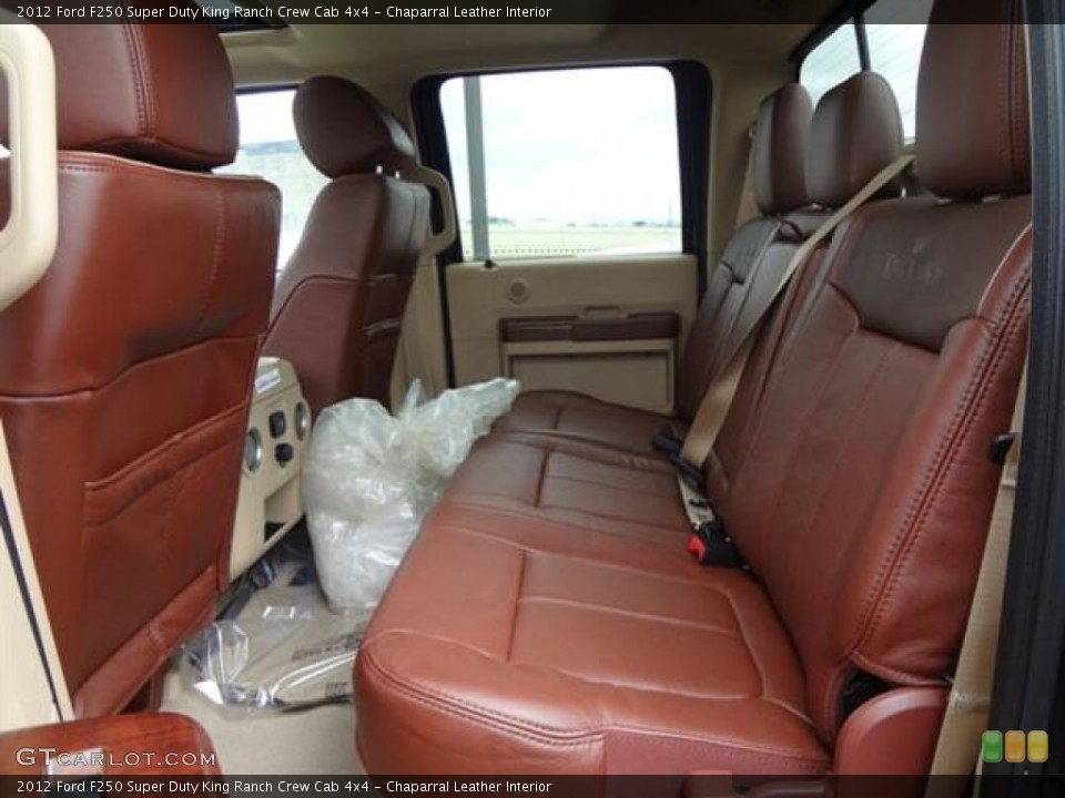 Chaparral Leather Interior Photo for the 2012 Ford F250 Super Duty King Ranch Crew Cab 4x4 #59760884