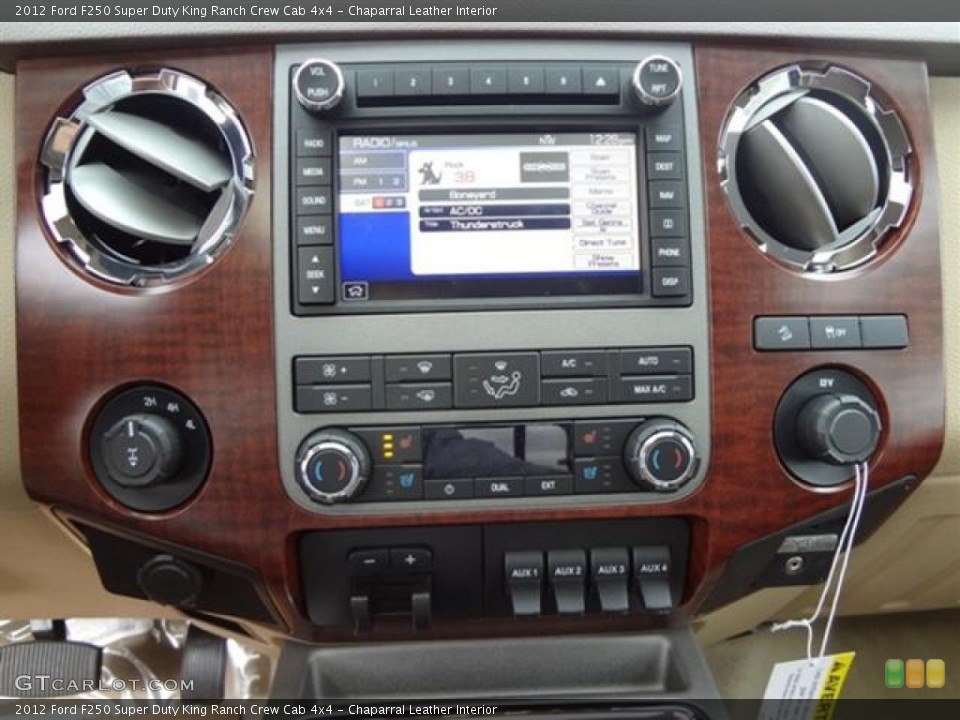 Chaparral Leather Interior Controls for the 2012 Ford F250 Super Duty King Ranch Crew Cab 4x4 #59760920