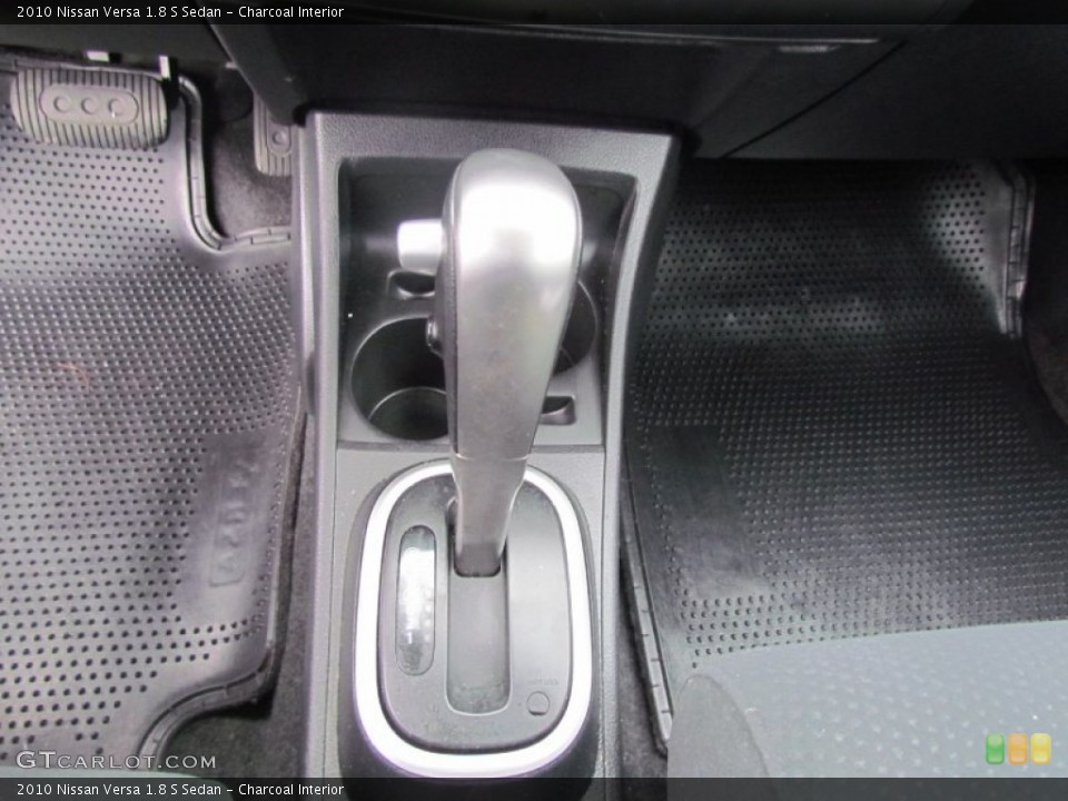 Charcoal Interior Transmission for the 2010 Nissan Versa 1.8 S Sedan #59761802