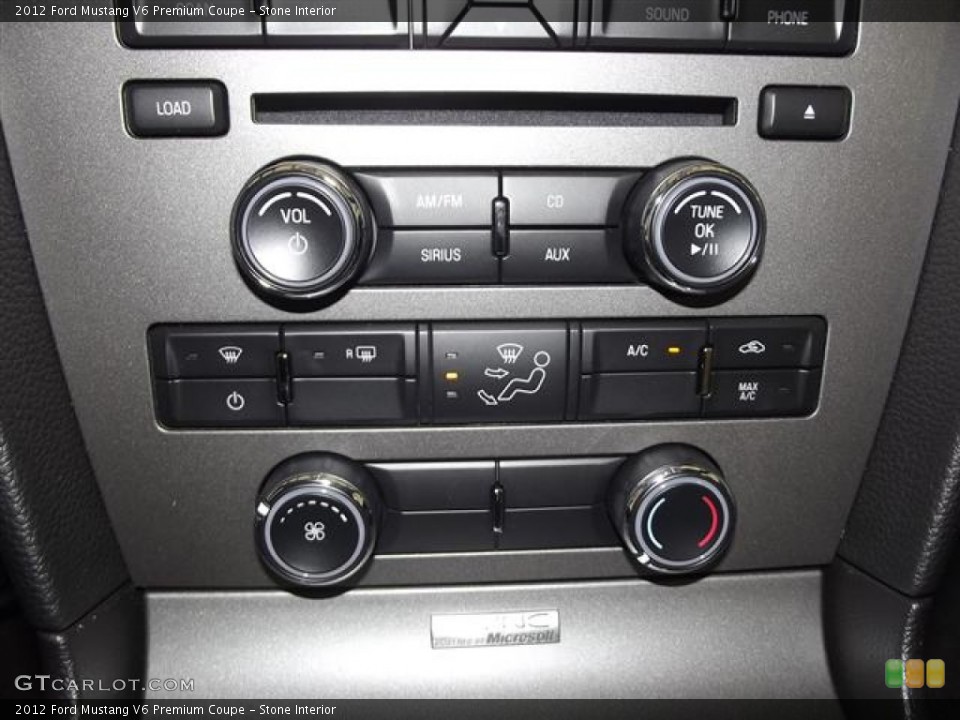 Stone Interior Controls for the 2012 Ford Mustang V6 Premium Coupe #59762681