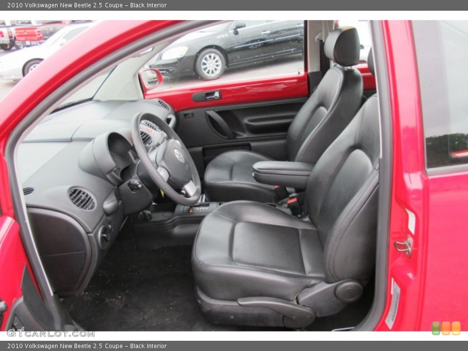 Black Interior Photo for the 2010 Volkswagen New Beetle 2.5 Coupe #59763302
