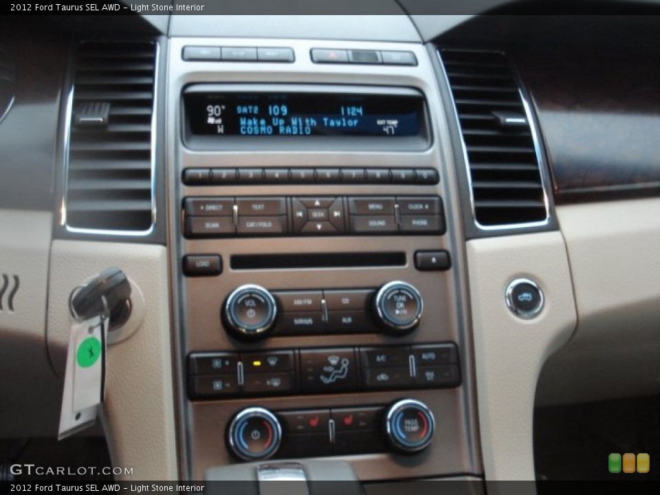 Light Stone Interior Controls for the 2012 Ford Taurus SEL AWD #59764355