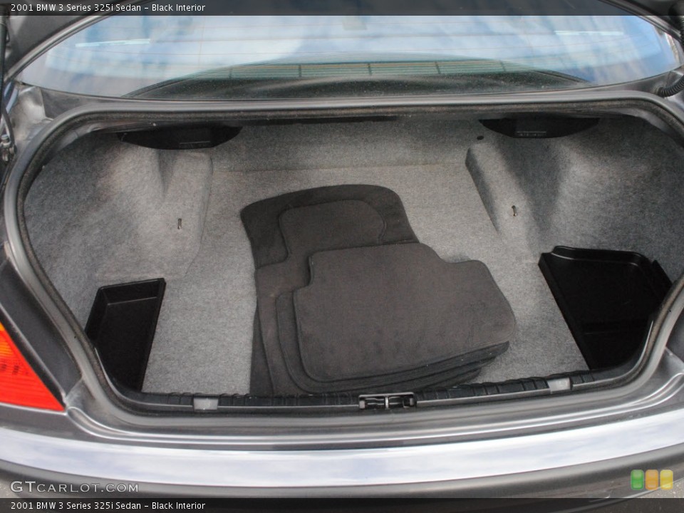Black Interior Trunk for the 2001 BMW 3 Series 325i Sedan #59765867