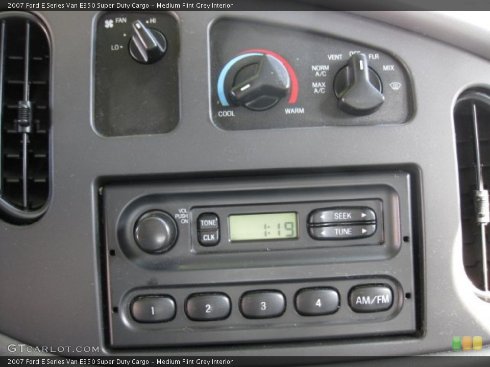 Medium Flint Grey Interior Audio System for the 2007 Ford E Series Van E350 Super Duty Cargo #59765930