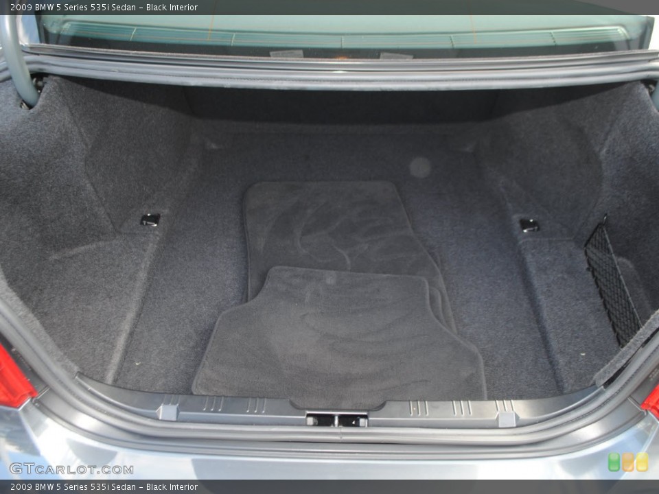 Black Interior Trunk for the 2009 BMW 5 Series 535i Sedan #59766566
