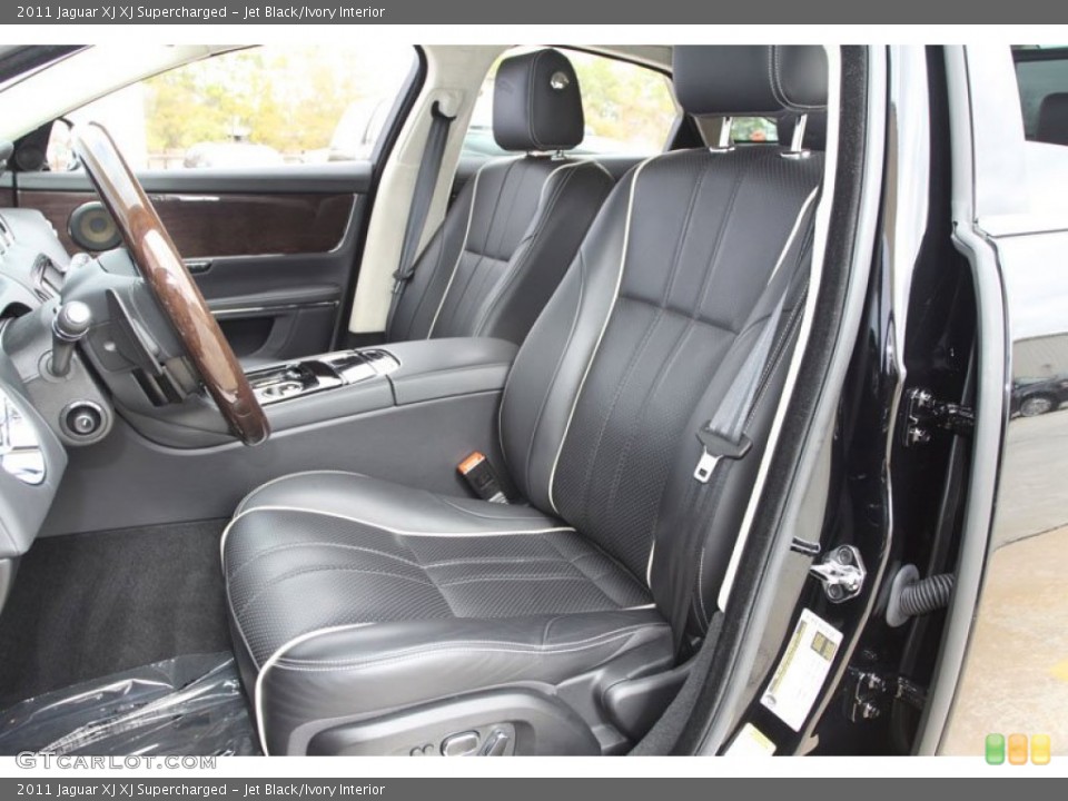 Jet Black/Ivory Interior Photo for the 2011 Jaguar XJ XJ Supercharged #59766986