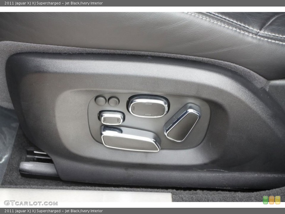 Jet Black/Ivory Interior Controls for the 2011 Jaguar XJ XJ Supercharged #59767103