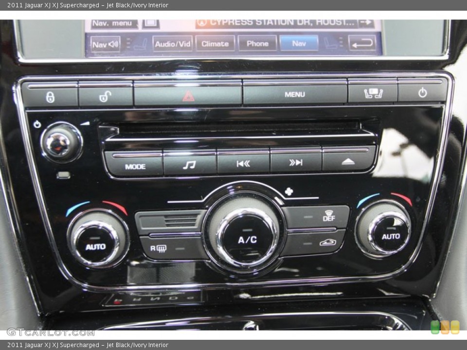 Jet Black/Ivory Interior Controls for the 2011 Jaguar XJ XJ Supercharged #59767139
