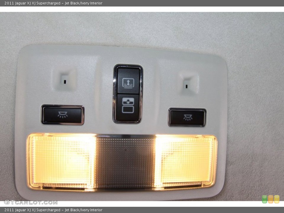 Jet Black/Ivory Interior Controls for the 2011 Jaguar XJ XJ Supercharged #59767337