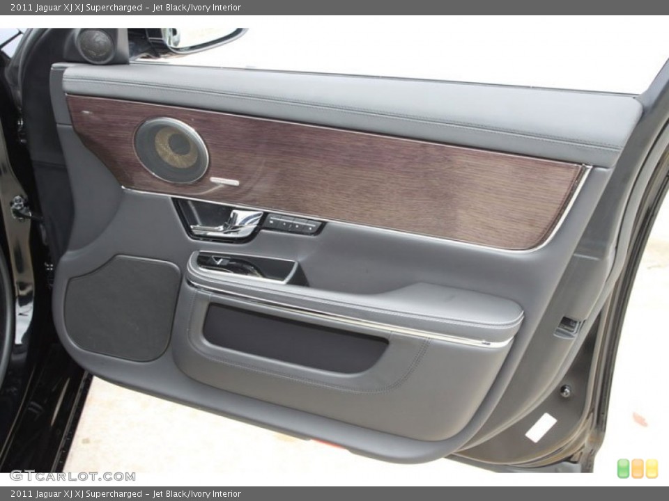 Jet Black/Ivory Interior Door Panel for the 2011 Jaguar XJ XJ Supercharged #59767416