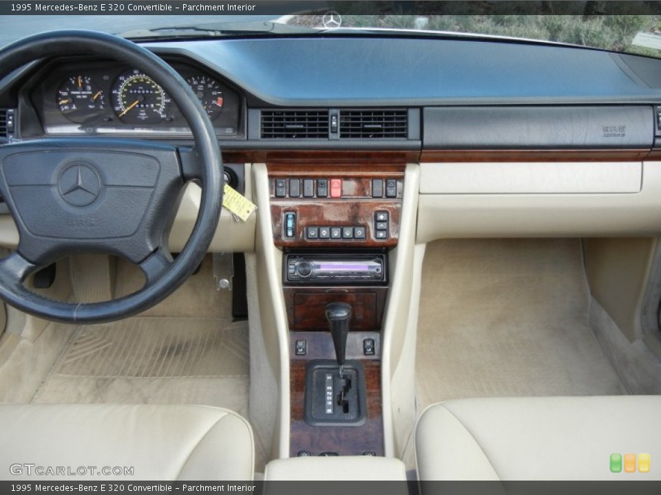 Parchment Interior Dashboard for the 1995 Mercedes-Benz E 320 Convertible #59767683