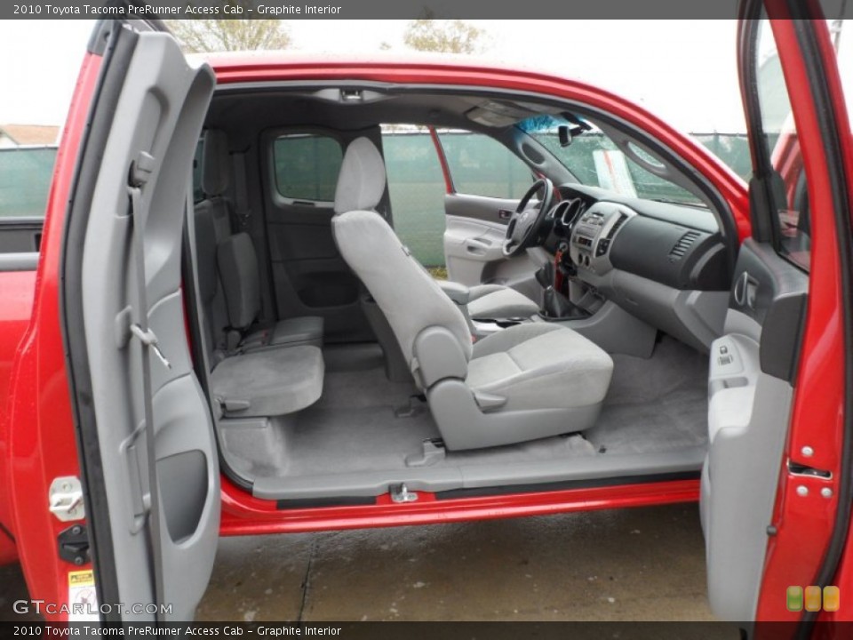 Graphite Interior Photo for the 2010 Toyota Tacoma PreRunner Access Cab #59767724