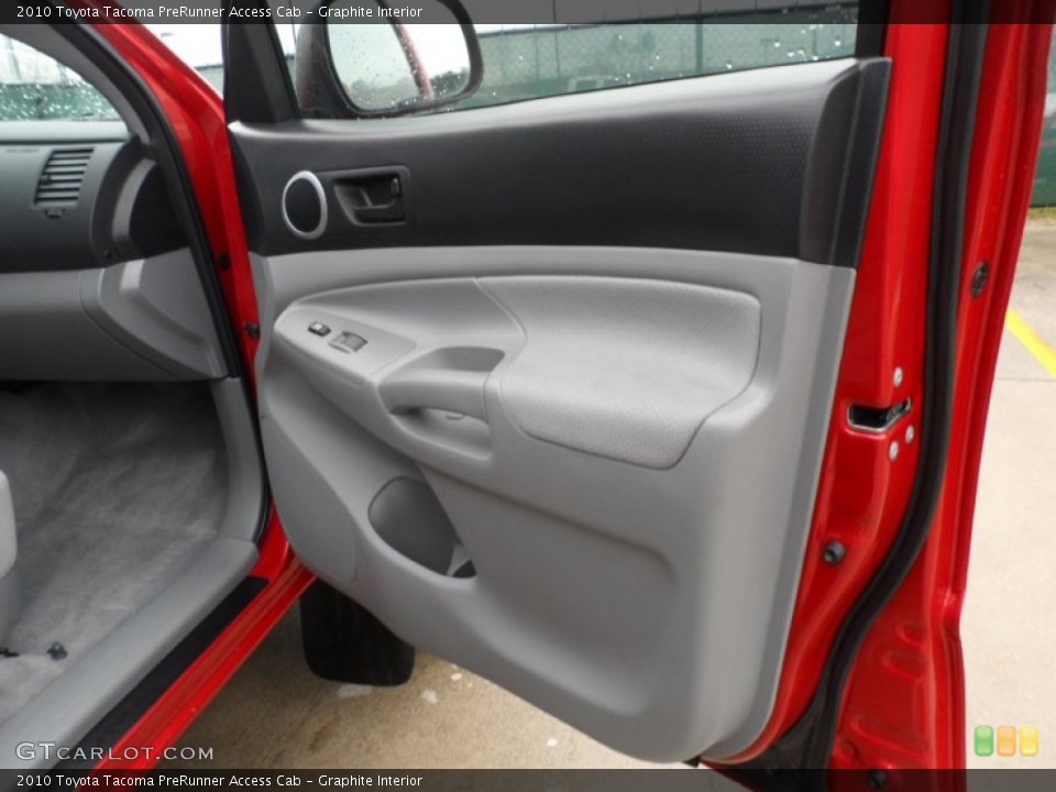 Graphite Interior Door Panel for the 2010 Toyota Tacoma PreRunner Access Cab #59767733