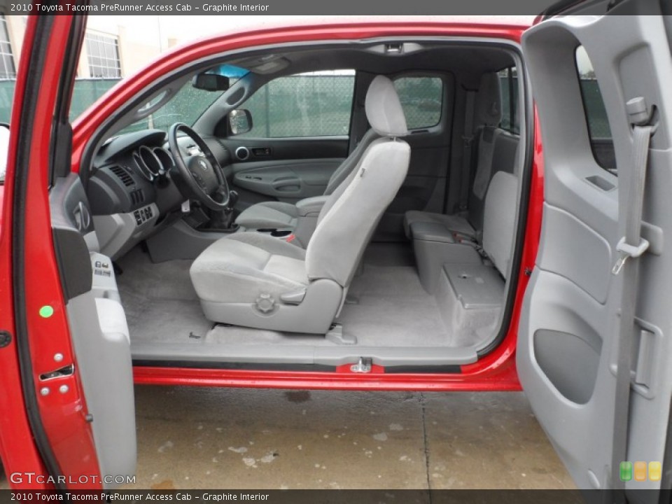 Graphite Interior Photo for the 2010 Toyota Tacoma PreRunner Access Cab #59767775