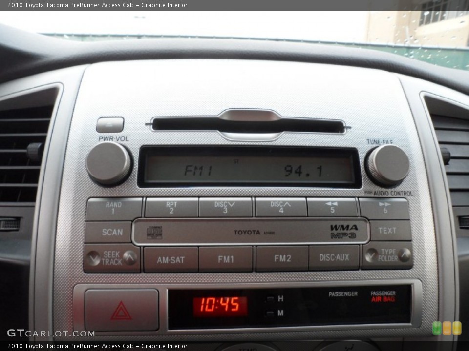 Graphite Interior Audio System for the 2010 Toyota Tacoma PreRunner Access Cab #59767850