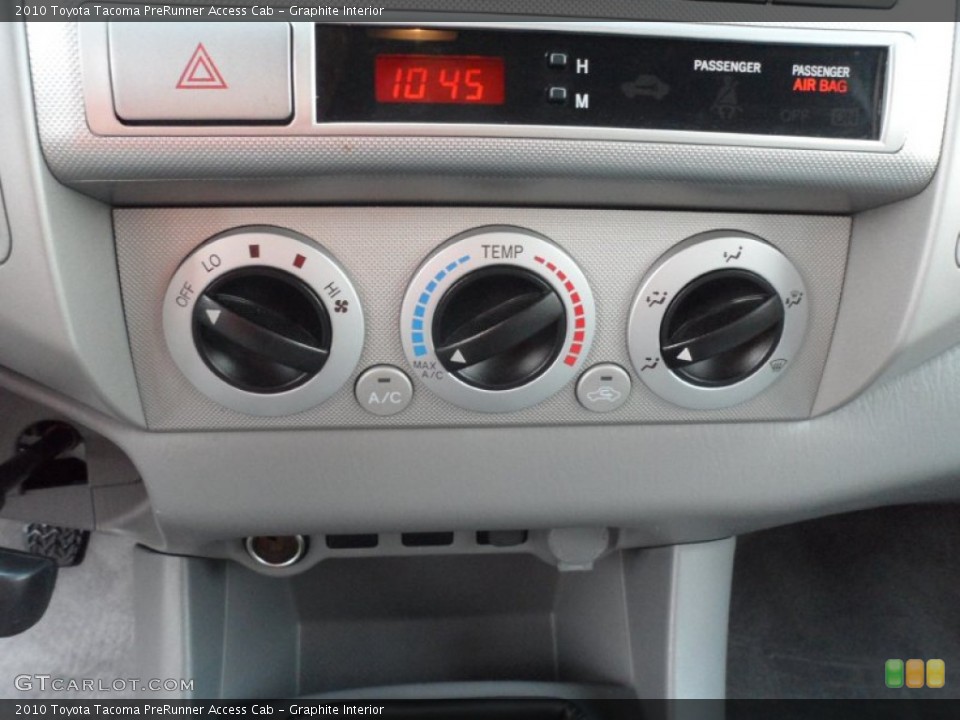 Graphite Interior Controls for the 2010 Toyota Tacoma PreRunner Access Cab #59767859